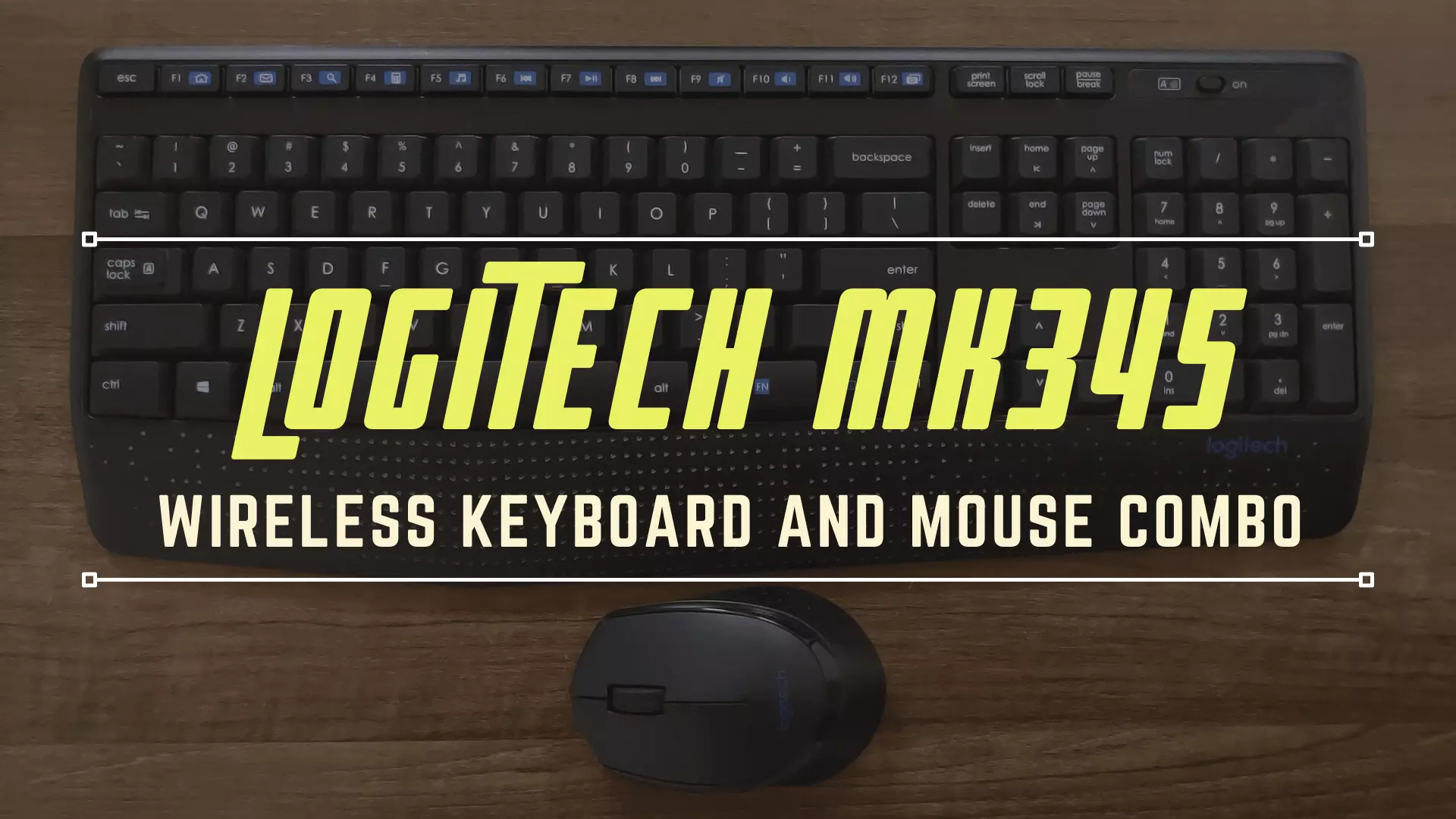 Logitech MK345 Wireless Keyboard and Mouse Combo - Product Review - Featured Image